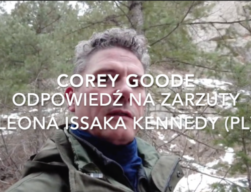 Corey Goode- odpowiedź na zarzuty Leona Issaka Kennedy